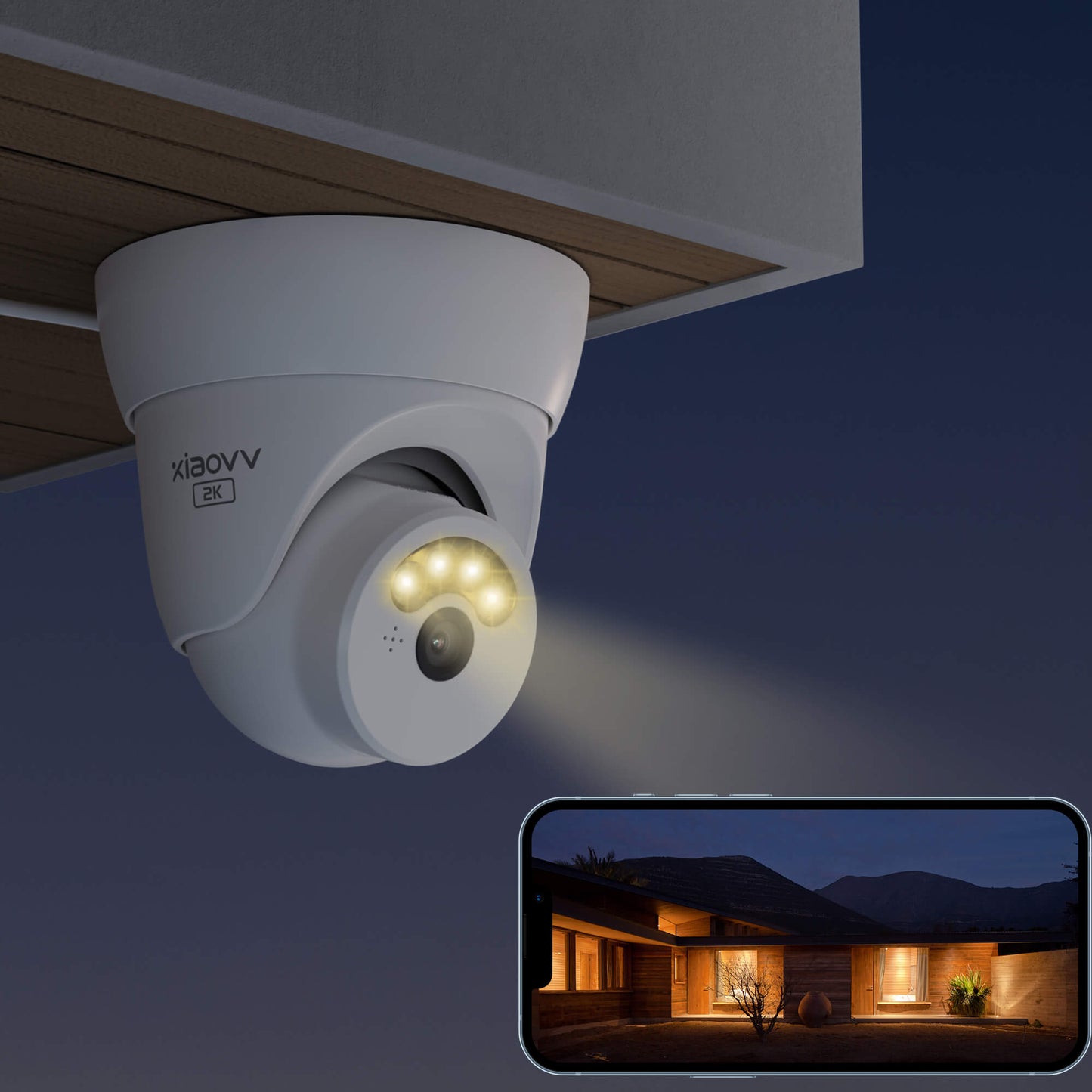 XIAOVV Q3 PTZ 3MP Dome Smart Cmaera