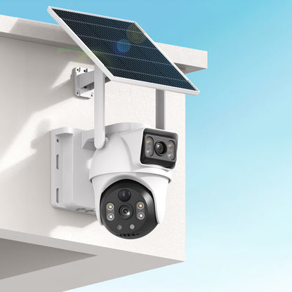 XIAOVV BP9 4G LTE Outdoor PTZ Solar Dual Lens Camera