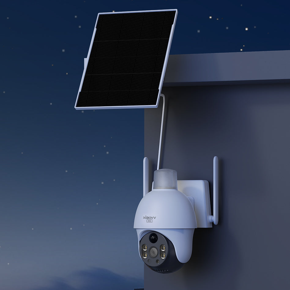 XIAOVV P15S 4G LTE Outdoor PTZ Solar Starlight Camera