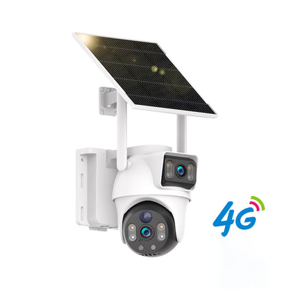 XIAOVV BP9 4G LTE Outdoor PTZ Solar Dual Lens Camera