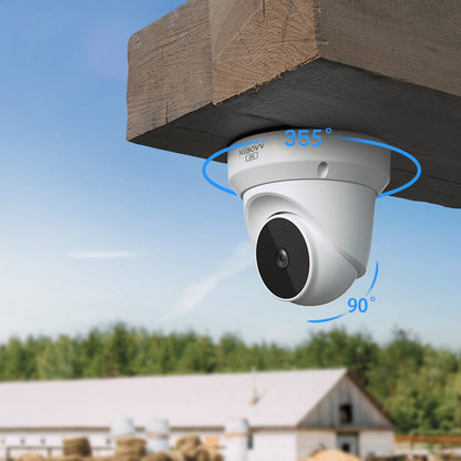XIAOVV Q1 WiFi Dome Security Camera with Full Color Night Vision